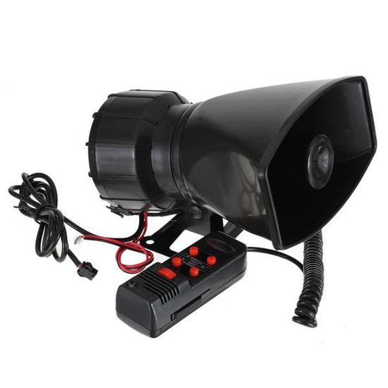 1 Paire 12V 115DB avertisseur sonore Puissant sir/ène /à Double Ton Pompe /électrique klaxon Automatique pour Moto Voiture SUV Van Camion Camion,A GEDHH Klaxons de Voiture