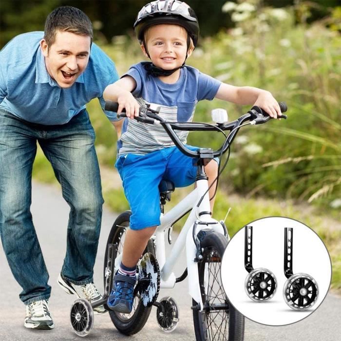 Lot de 2 roues stabilisatrices pour vélo d'enfant - 18 20 22 24