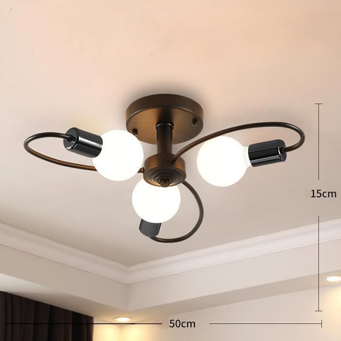 Plafonnier LED Moderne - Lustre - Allée ou Hall - Lampe LED 2 Têtes - Wit -  35 cm 