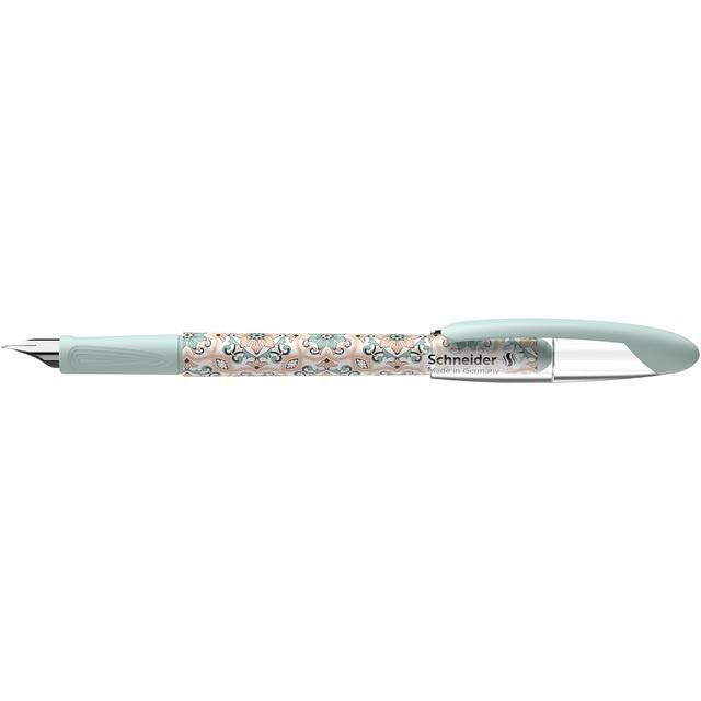 Schneider stylo-plume Voyage M 152 mm caoutchouc/acier turquoise/blanc -  Cdiscount Beaux-Arts et Loisirs créatifs