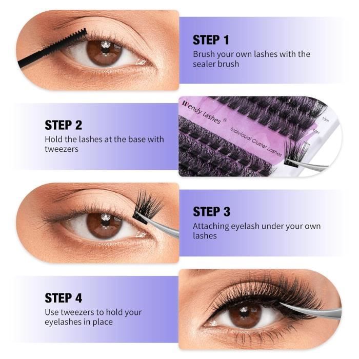Colle Faux Cils Individuel 5Ml Noir Lash Bond Diy Lash Extension Glue Forte Emprise Colle
