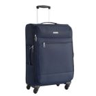 Valise taille moyenne Alistair - Collection Breeze - 4 roues - Toile souple - Bleu