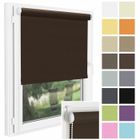 P+R Store Enrouleur Semi Occultant sans Perçage MINI - 50 x 150 - Brun - Facile à Installer