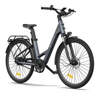Vélo électrique-ADO Air 28 Pro - Ebike 28" - moteur arrière Bafang -électrique fat bike-autonomie max 100km(Jaune)