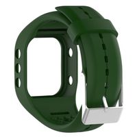 Bracelet en silicone vert foncé pour Polar A300 Fitness & Activity Tracker