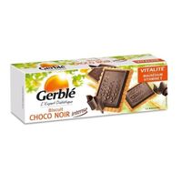 GERBLÉ - Biscuits Choco Noir Intense 150G - Lot De 4