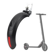 Akozon Garde-boue arrière de scooter électrique Garde-Boue Arrière Universel Accessoire Brise-Lames pour Xiaomi Ninebot ES1 ES2