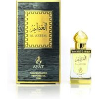 AYAT PERFUMES –Huile Parfumée Al Azeem 12ml De Dubai | Musk Halal Unisex Sans Alcool | Extrait de Parfum / Fabriqué et Conçu à
