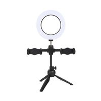 Lampe Esclave Annulaire Kit 6  LED Anneau D'éclairage Selfie Light Avec Support-Trépied Pour Maquillage Vidéo Photographie BB60