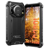 FOSSiBOT F101P Smartphone Robuste MT8788 Octa-core 5.45" Écran 4Go + 64Go 24MP 10600mAh IP68 Android 13 GPS Double SIM 4G - Noir
