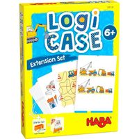 Jeu d'énigmes LogiCASE 6+ Extension Chantier de Construction HABA pour enfants de 6 ans et plus