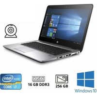 HP EliteBook 840 G3 Core i7 6500U - 2.5 GHz Win 10 Pro 64 bits 16 Go RAM 240 Go SSD 