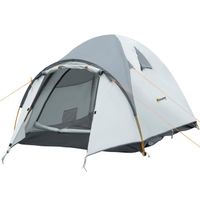 Tente de camping 3-4 personne 350x150x128cm Gris