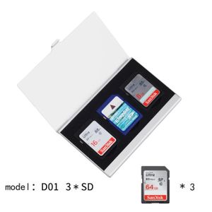 Achat Boite de protection pour Carte SD / MiniSD / Mmc
