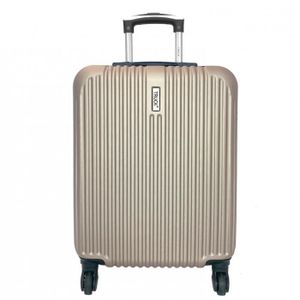 VALISE - BAGAGE Valise Cabine Abs Champagne - tr10591p - Marque fr