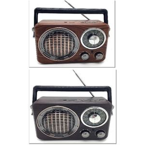 RADIO CD CASSETTE Poste de radio - Design bois rétro - Bluetooth - L