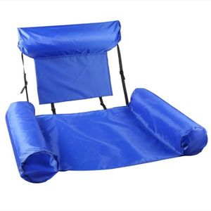 MATELAS GONFLABLE Bleu - Chaise Flottante Gonflable Pliable, Nucleo Water, Lit pour la Natation, la Plage, les Sports Aquatique