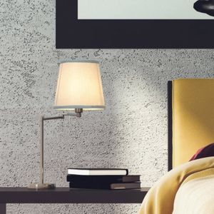 lampe de 8,6 x 8,6 x 6,6 pouces FRCOLOR Abat-jour en tissu pliss/é pour lampe de table lustre lampadaire