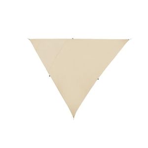 VOILE D'OMBRAGE Voile ombrage triangle 300 x 300 x 300 cm beige LUKKA