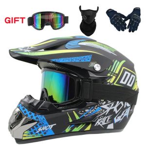 CASQUE MOTO SCOOTER Casque de moto professionnel tout-terrain léger, p