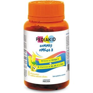 COMPLEMENTS ALIMENTAIRES - VITALITE Pediakid Gommes Omega 3 60 oursons