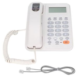 PIÈCE TÉLÉPHONE Qiilu Téléphone de maison KX‑T2029CID Téléphone de