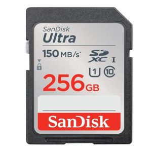 CARTE MÉMOIRE SanDisk 256 Go Ultra SDXC Carte mémoire SDXC jusqu