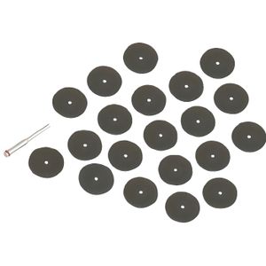 36Pcs résine coupe disque de roue /& Mandrin Set Kit pour outil rotatif Hobby utile