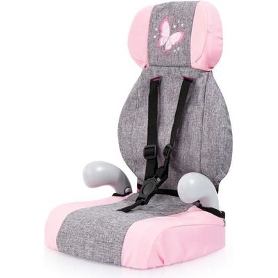 Bayer Design – Siège Auto Pour Poupée – Pourpre – Avec Ceinture De Sécurité – Rembourrage Doux – Pour Poupées Jusqu'à 46 Cm – Accessoire Poupée Dès 3 Ans