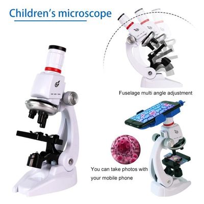 Green B Mini Microscope scientifique de poche pour enfants Kit de jouets  éducatifs avec lumière LED tige pour l',MICROSCOPE OPTIQUE - Cdiscount  Appareil Photo