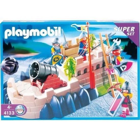 Previamente Padre masa Playmobil - 4133 - Chevaliers - Superset Chevaliers - Cdiscount Jeux -  Jouets