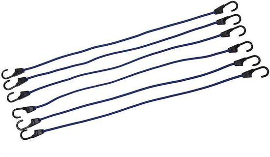 Lot De 4 Tendeurs De Corde Ajustables – Longueur 2,2 M, Charge 68 Kg – Pour Voile D’ombre, Tente, Transport – Noir