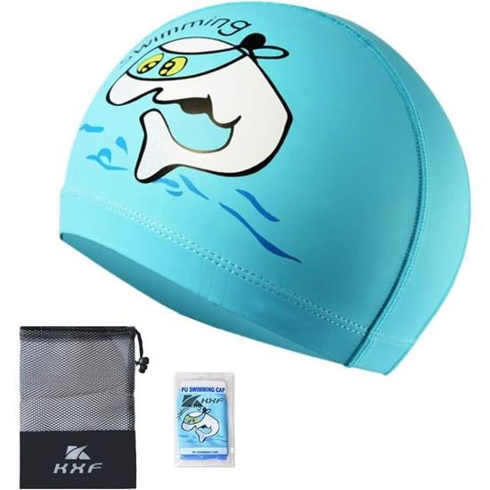 Bonnet De Bain En Silicone Imperméable Pour Enfants Et Adultes, Bonnet De Piscin