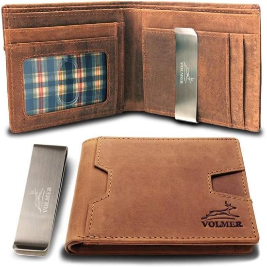 LL02064-PORTEFEUILLE,Pince à ressort en métal. 1 pièce. à la mode LL02064-PORTEFEUILLE,Pince à ressort en métal. 1 pièce. à la mode