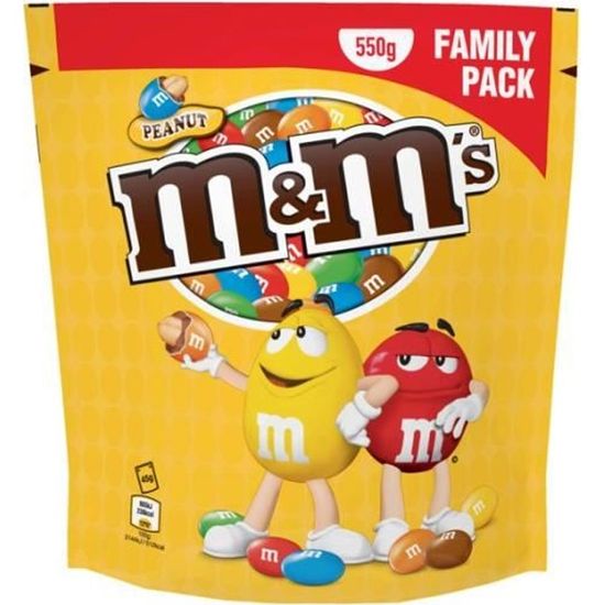 M&amp;M's Peanut Maxi Pack Bonus [Sachet de 550g] - Cdiscount Au quotidien