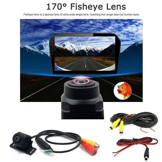 Lentille Arrière Grand Angle Pour Voiture - Autocollant Fenêtre Stationnement - Agrandisseur Vue Recul SUV