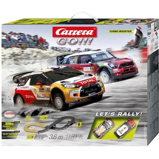 Coffret Circuit Just rally - 62345 - Carrera go