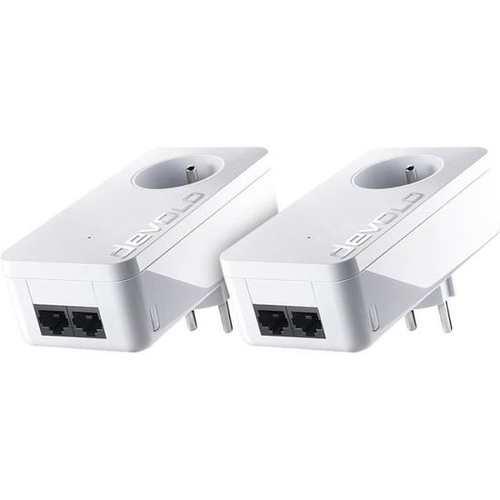 Devolo Dlan 550 Duo+ Blinkt Rot Pack de 2 x Devolo dLAN 550 duo+ CPL - Cdiscount Informatique