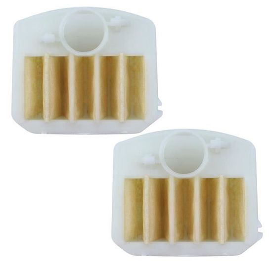 Kit 2 Filtres à Air + 2 Filtres à Essence Pour Tronçonneuses Husqvarna 340 345 346XP 350 351 - 1