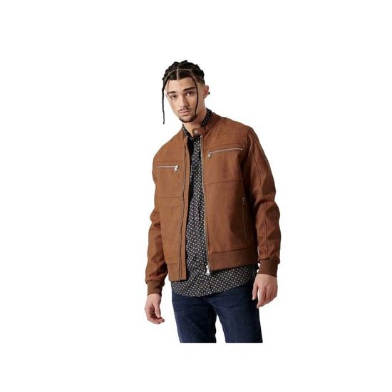 Veste de costume homme marron Cdiscount