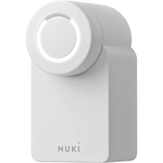 Nuki Smart Lock 3.0 - Serrure connectée - Accès sans clé pour maison connectée - Fonctionne avec piles