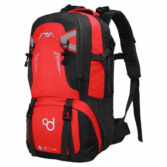 Sac à Dos En Nylon Imperméable 40L Pour Escalade Camping Randonnée