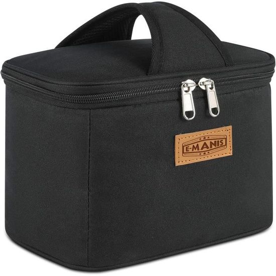 E MANIS 4L Sacs isothermes Mini Sac Repas Portable Multi usages Lunch Box Bag pour Femmes Hommes 15 Cdiscount Maison