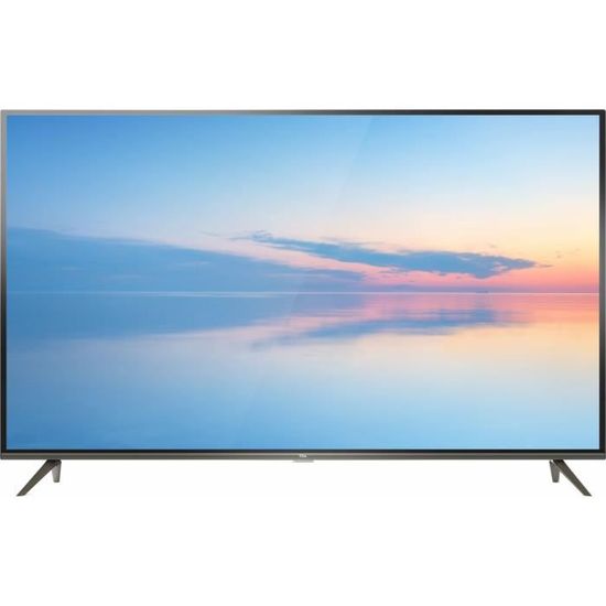 TCL 50EP640 TV 4K UHD -  50'' (127cm) - 4K HDR - Dolby Audio - Android TV - 3 x HDMI -  2 x USB - Classe énergétique A+