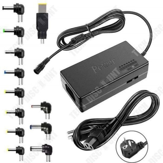 13 Embouts Adaptateur Secteur Alimentation Chargeur Universel PC Portable  90w