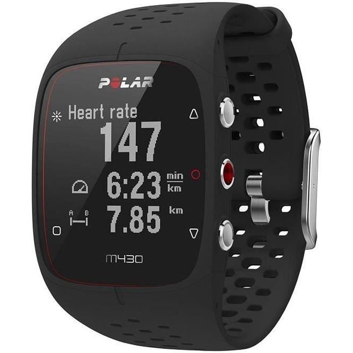 POLAR M430 Montre Sport Gps Cardio - Taille M/L - Noir