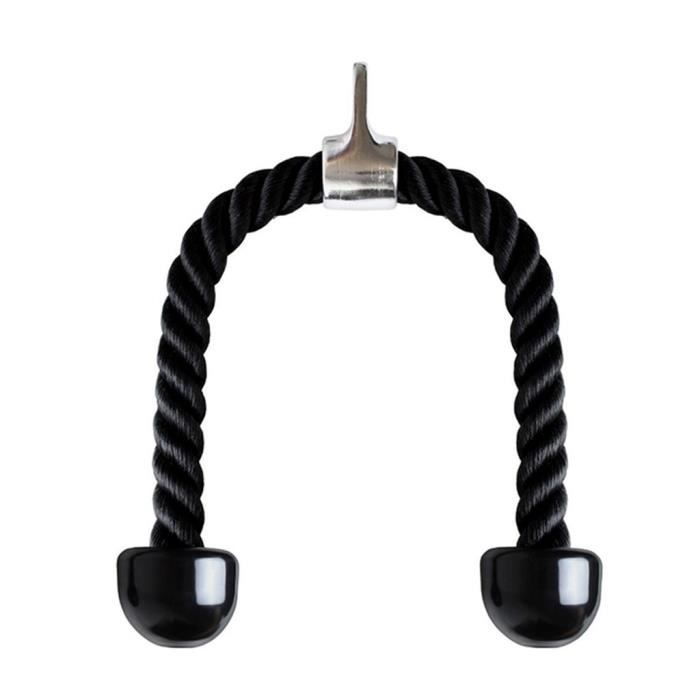 Corde triceps de luxe tirant vers le bas Corde triceps de fitness facile à saisir et antidérapante ieu3046