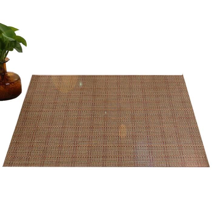 4pcs Sets de Table en PVC Antidérapage - Isolant - 45x30 cm - Tapis de Table Lavable pour Cuisine Occidentale