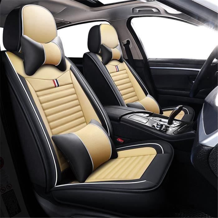 TEMPSA 10PCS Kit Couvre-Siège Auto Beige