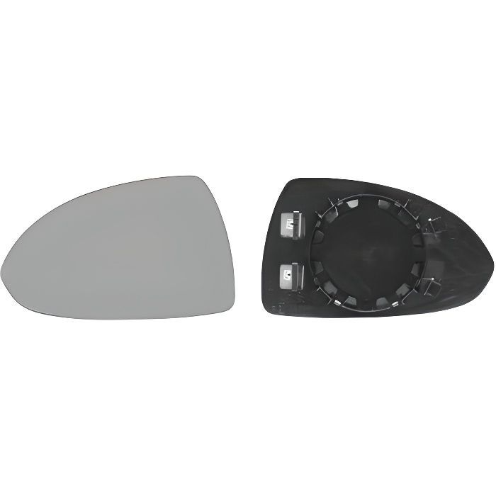 Verre de rétroviseur gauche, chauffant pour Opel Corsa D